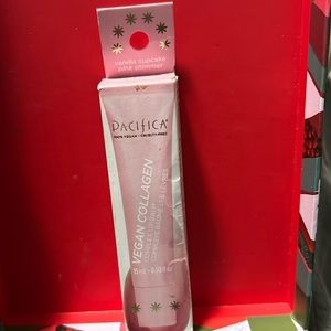 BNIB Pacifica Vegan Collagen Complex Lip Balm in “vanilla cupcake pink shimmer”